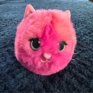 Bath & Body Works Pink Ombre Faux Fur Cat PocketBac Holder